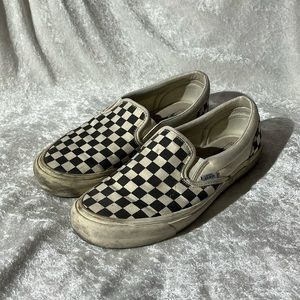 Vans Vault OG Classic Slip On Checkerboard Mens Size 9